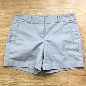 Ann Taylor light grey shorts, size 8